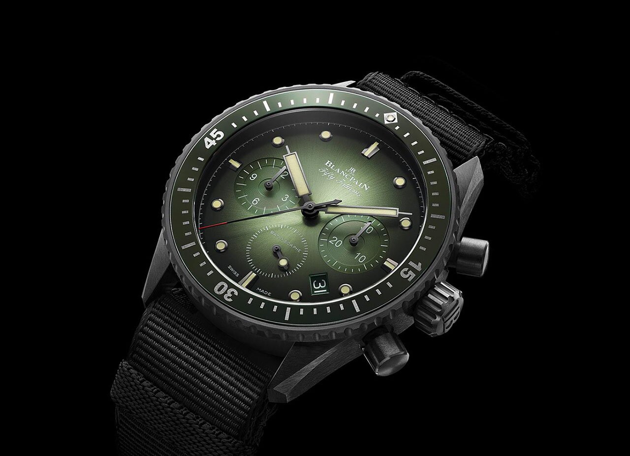 Blancpain Bathyscaphe Fly Back Chronographe Enrico Verit 1865