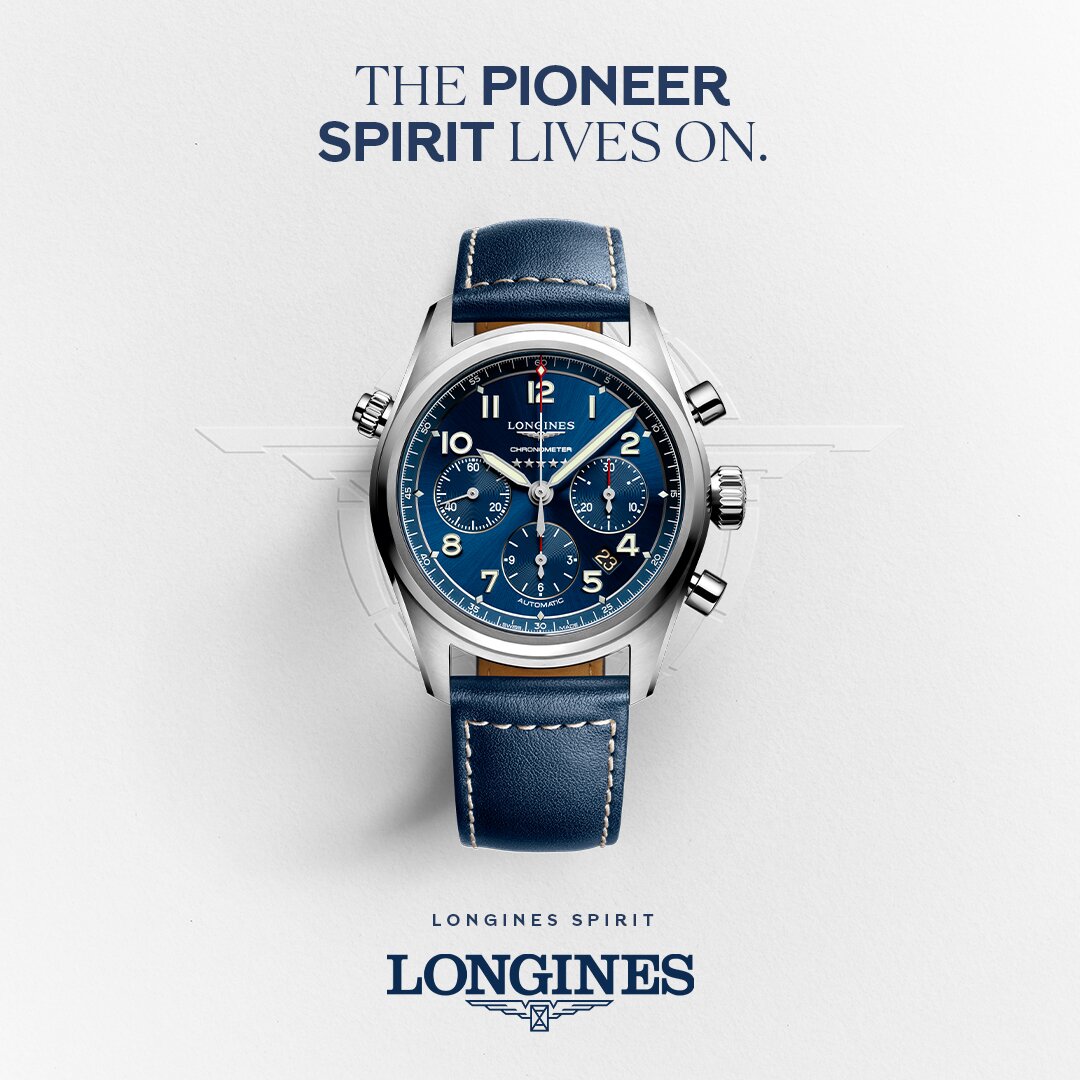 Longines discount pioneer watch