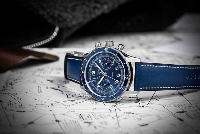 Enrico Verit 1865 Blancpain Bathyscaphe Fly Back Chronographe